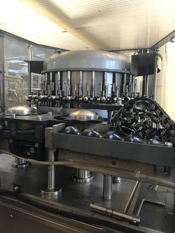 Used rinser Perrier 7.000 bph