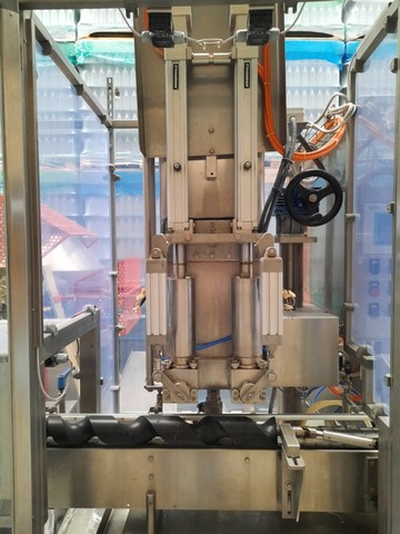 Used filler Alcos volumetric dosing 4.800 bph 4