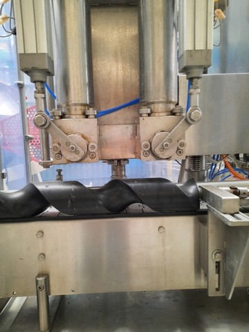 Used filler Alcos volumetric dosing 4.800 bph 5