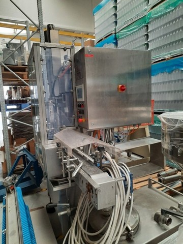 Used filler Alcos volumetric dosing 4.800 bph 3