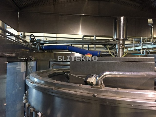 Used filler Bertolaso 60 valves 8.000 bph 12