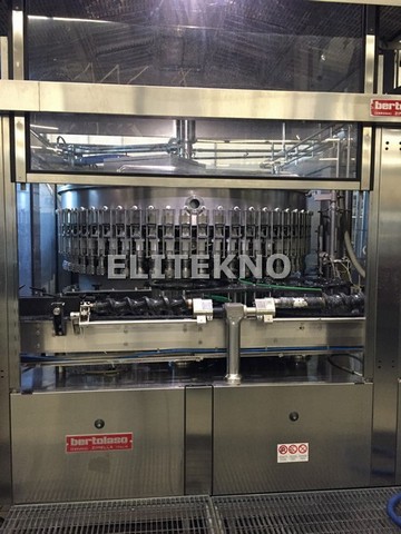 Used filler Bertolaso 60 valves 8.000 bph 5