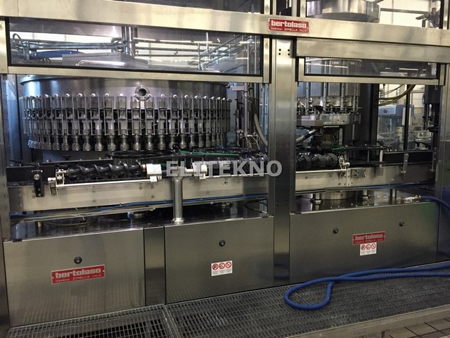 Used filler Bertolaso 60 valves 8.000 bph 6