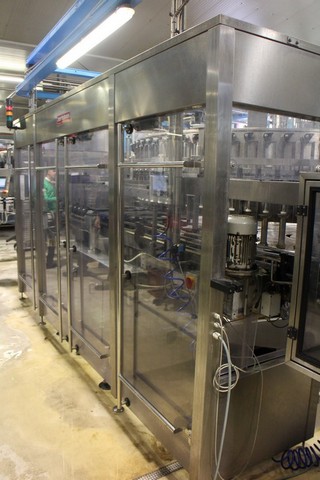 Used filler Bertolaso Suprema 72 isobarc 10.000 bph 2