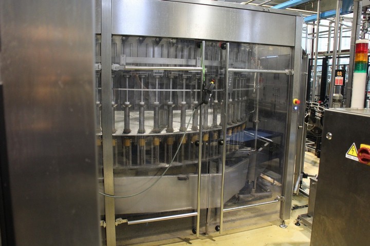Used filler Bertolaso Suprema 72 isobarc 10.000 bph 8