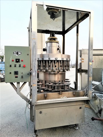Riempitrice alto vuoto Ocim 3.000 bph Usata 2
