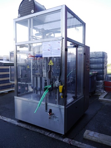 Used filler Stone gravty filling 4.000 bph