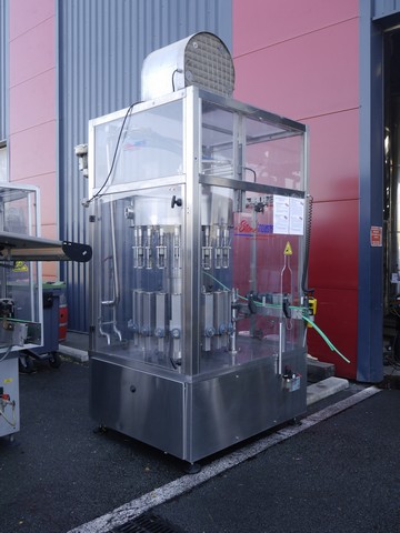 Used filler Stone gravty filling 4.000 bph 3