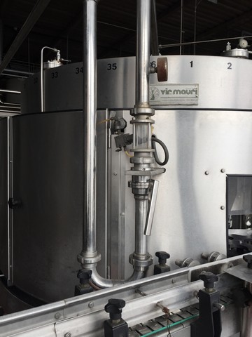 Riempitrice Vir Mauri 9.000 bph isobarica Usata 8