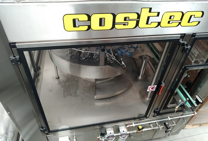 Used rinser sf 24/125 Costec 6.000 bph