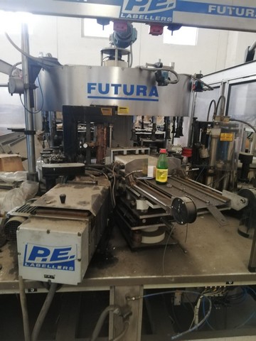 Used labeller P.E. Futura S 25.000 bph