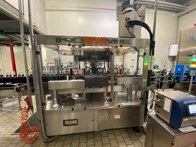 Used labeller Kosme adhesive 5