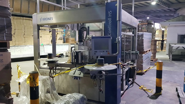 Used labeller Krones Contiroll HS 36.000 bph 13