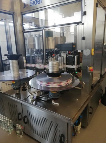 Used labeller Sidel Roll-fed PET 25.000 bph 6