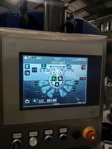 Used labeller Makro Mak 5 adhesive 24.000 bph 2