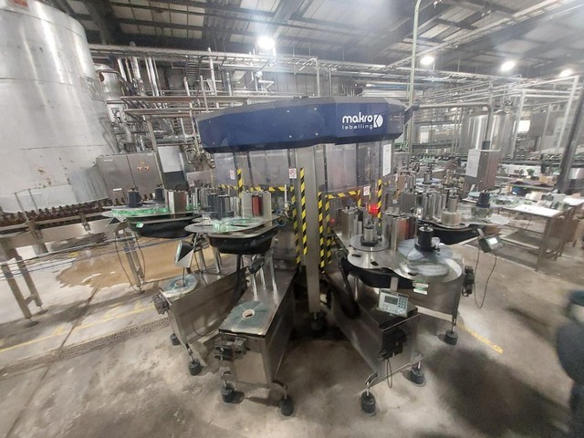 Used labeller Makro Mak 5 adhesive 24.000 bph 4