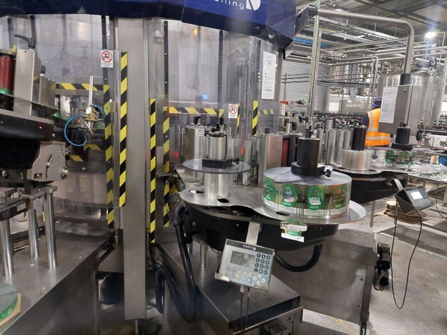 Used labeller Makro Mak 5 adhesive 24.000 bph 5
