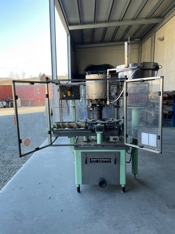 Used capper Bertolaso plastic mushroom 5