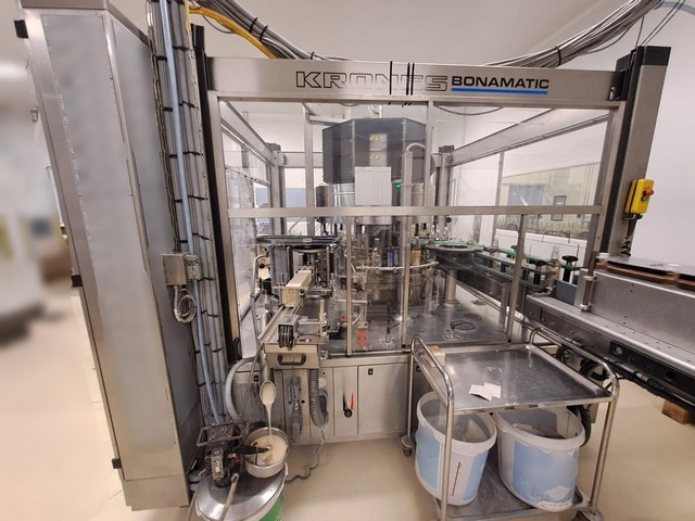 Used labeller Krones Bonamatic adhesive 5