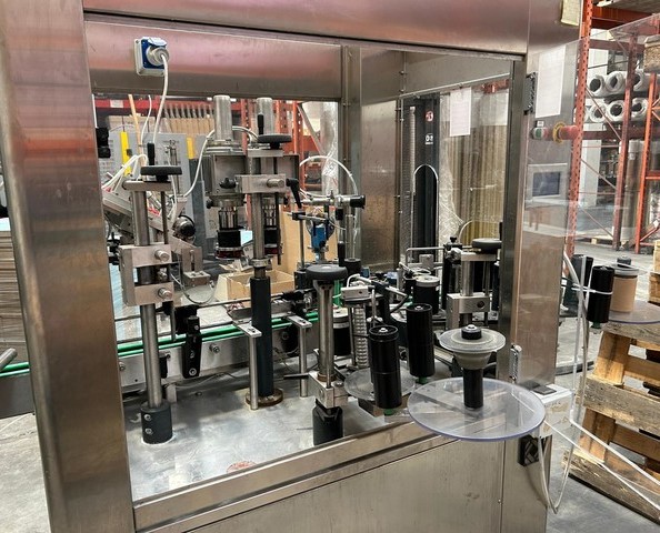 Etichettatrice STS 1.500 bph Usata 4