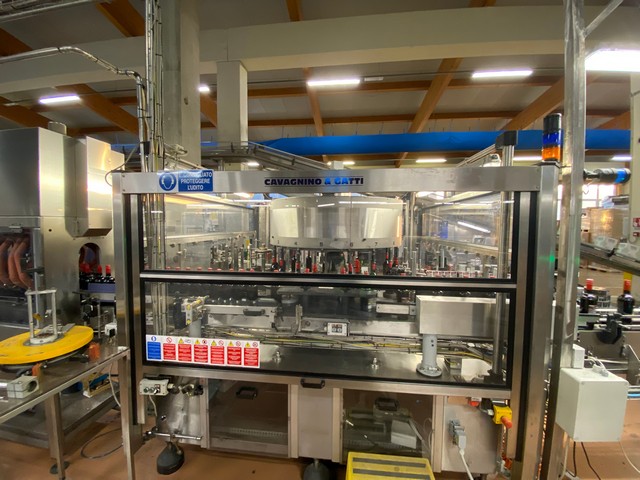 Used labeller Cavagnino&Gatti 10.000 bph 2