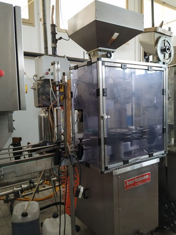 Used capper Bertolaso 3.000 bph 3