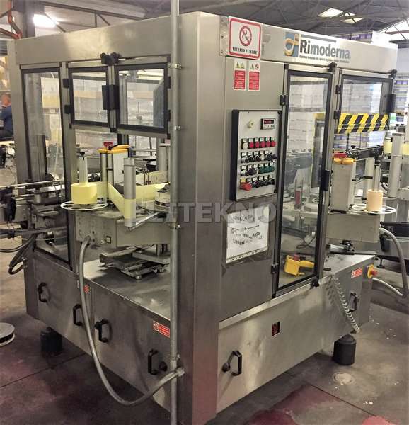 Used labeller Alfa adhesive 2