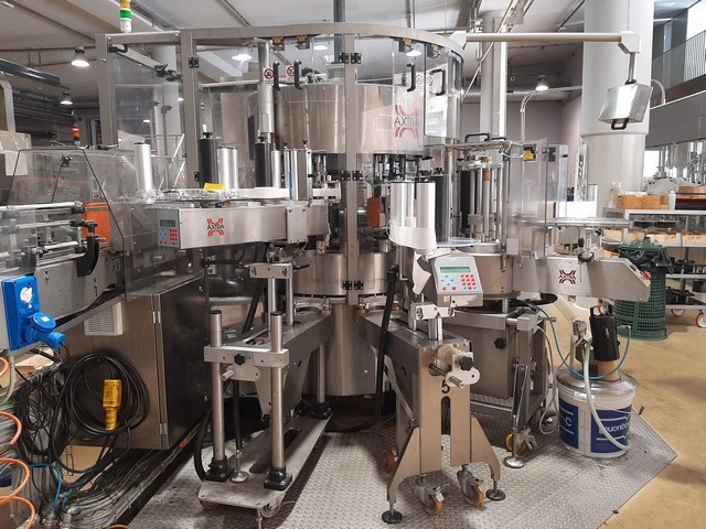Etichettatrice Axtra optical 8.000 bph Usata 4