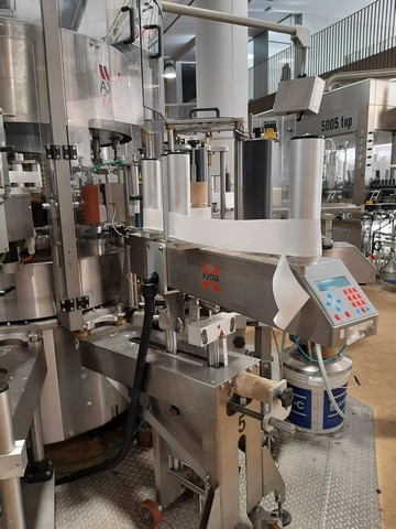 Etichettatrice Axtra optical 8.000 bph Usata