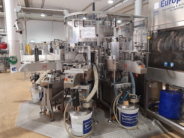 Etichettatrice Axtra optical 8.000 bph Usata 2