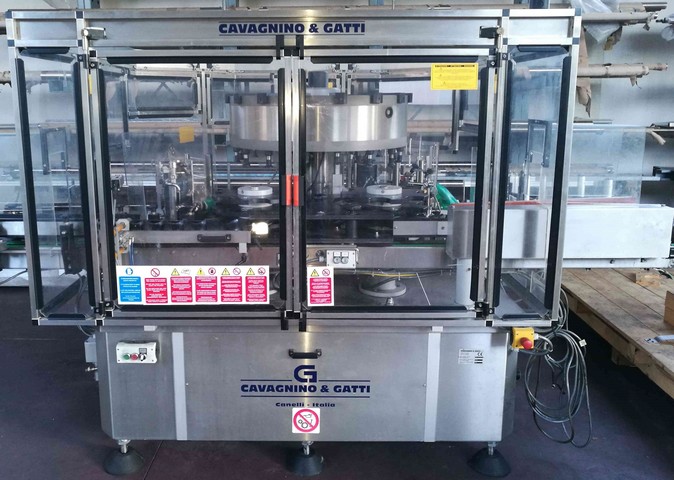 Used labeller Cavagnino&Gatti 16t.4s.4e adhesive 10