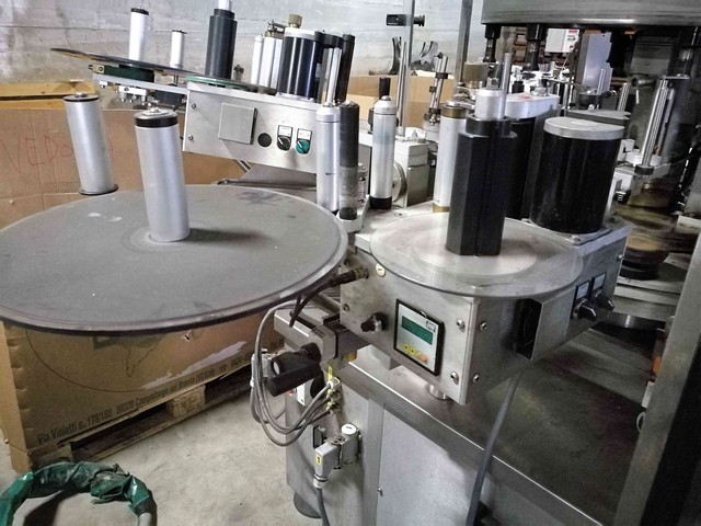 Used labeller Cavagnino&Gatti 16t.4s.4e adhesive 2