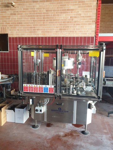 Used labeller Cavagnino&Gatti 3.000 bph 4