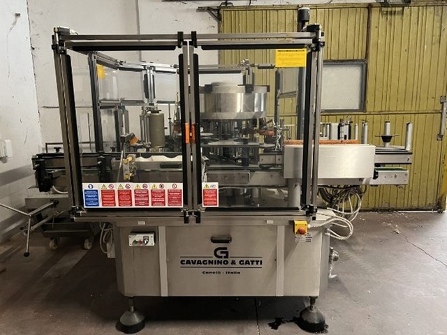 Etichettatrice Cavagnino&Gatti 5.000 bph Usata 3