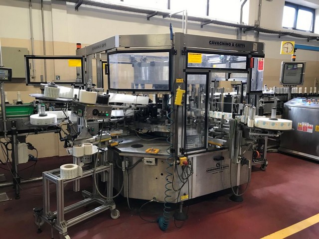 Used labeller Cavagnino&Gatti 7.000 bph 4