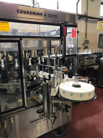 Used labeller Cavagnino&Gatti 7.000 bph 5