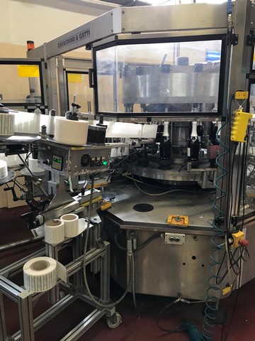 Used labeller Cavagnino&Gatti 7.000 bph