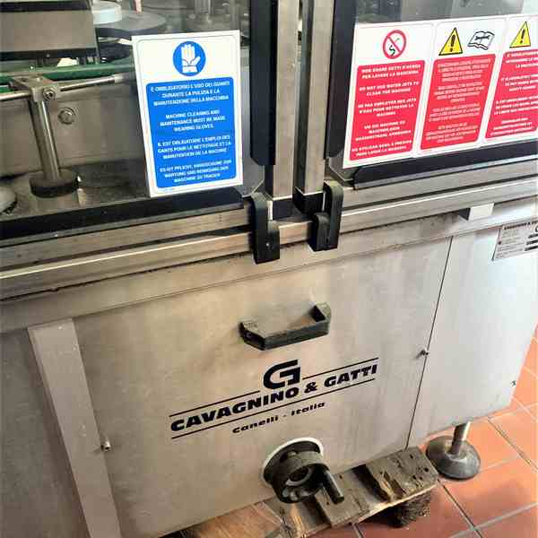 Etichettatrice Cavagnino&Gatti CG 80/2 Usata