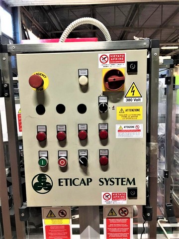 Etichettatrice Eticap System Adesiva Usata 2