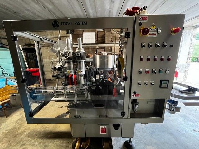 Used labeller Eticap System are/F 3t 3s