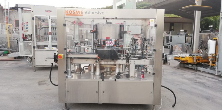 Used labeller Kosme 6t 3s 6.000 bph 3