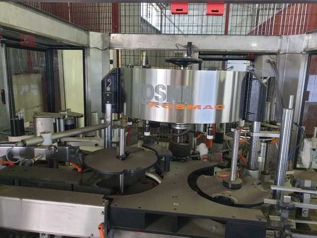 Used labeller Kosme 6t 3s adhesive