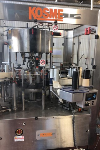 Used labeller Kosme Extra Adhesive 5.000 bph 2
