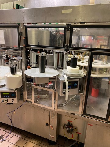 Used labeller Kosme adhesive 12.000 bph 4