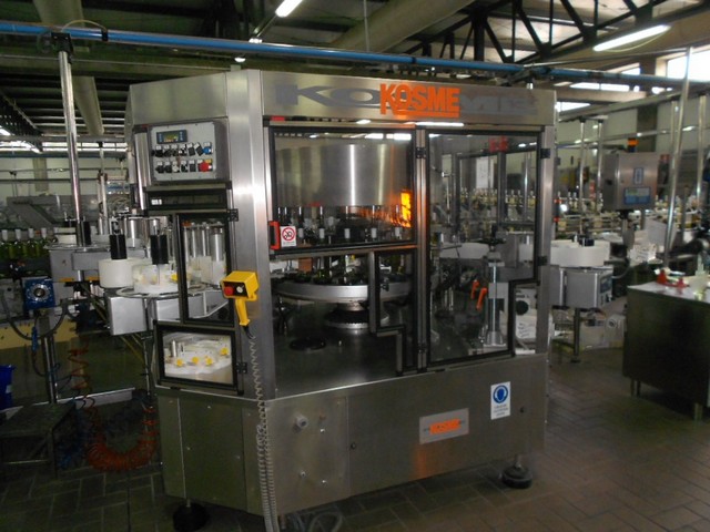 Used labeller Kosme adhesive 20.000 bph 2