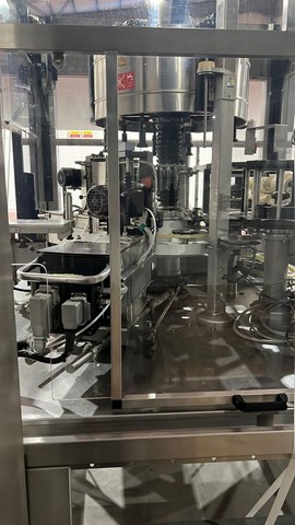 Used labeller Krones hot melt 6