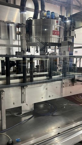 Used labeller Krones hot melt 7