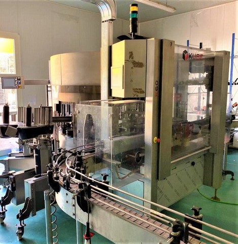 Used labeller Kube adhesive 18.000 bph 9
