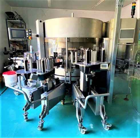Used labeller Kube adhesive 18.000 bph 10