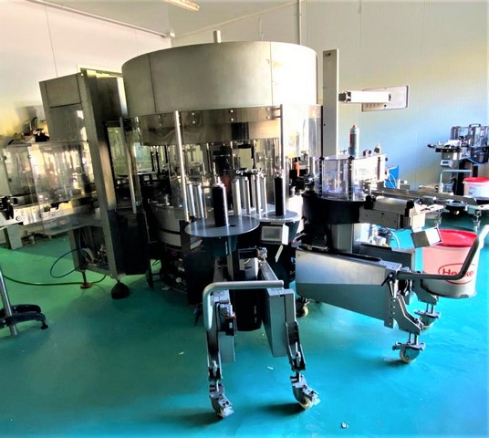 Used labeller Kube adhesive 18.000 bph 12